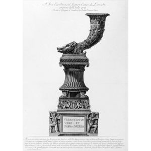 Monumento antico ritrovato fra le rovine di un Sepolcro sulla Via Appia