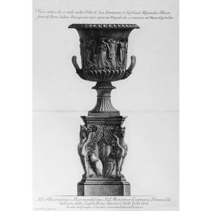 Vaso antico che si vede nella Villa di Sua Eminenza Card. Alessandro Albani