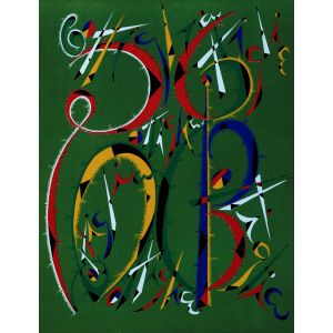 Letter B by Rafael Alberti - Contemporary Artwork