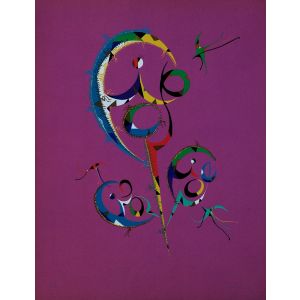 Letter F by Rafael Alberti - Contemporary Artwork
