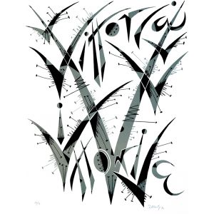 Letter V by Rafael Alberti - Contemporary Artwork