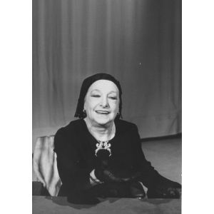 The Italian Actress Paola Borboni