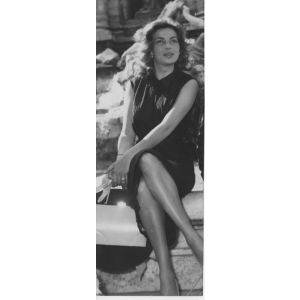 The American Actress and Singer Abbe Lane