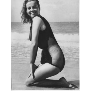 The American Actress and Singer Abbe Lane