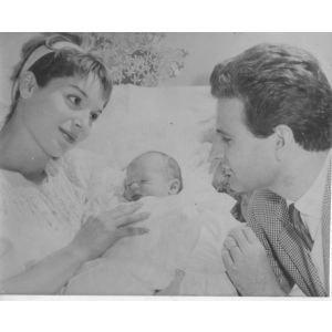 The Italian Actress Elsa Martinelli with Mancinelli Scotti