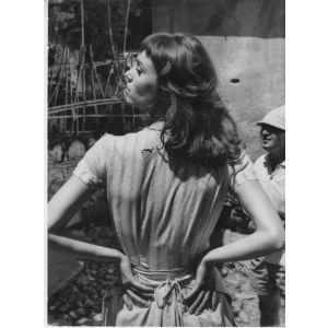 The Italian Actress Elsa Martinelli