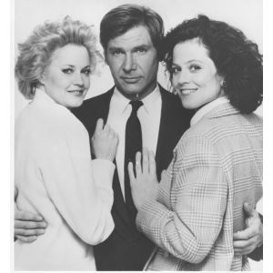 Harrison Ford, Melanie Griffith and Sigourney Weaver