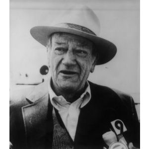 Portrait of John Wayne