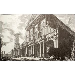 Veduta della Basilica di S. Paolo fuor delle mura 