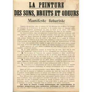 La Peinture des Sons, Bruits et Odeurs