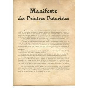 Manifeste des Peintres Futuristes