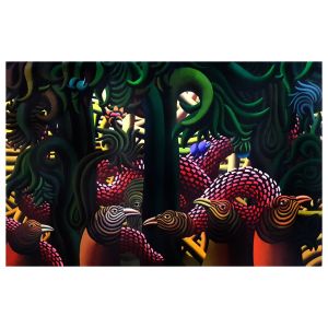 Precencia magica de una serpiente