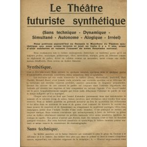 Le Théâtre Futuriste Synthétique