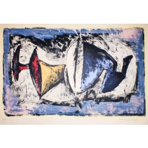 Composition of Elements by Marino Marini - Contemporary Artwork