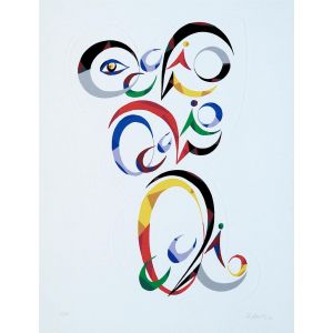Letter Q by Rafael Alberti - Contemporary Artwork
