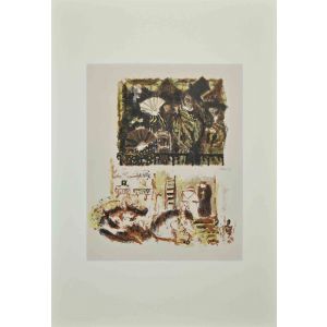 Nobleman and Figures in Landscape