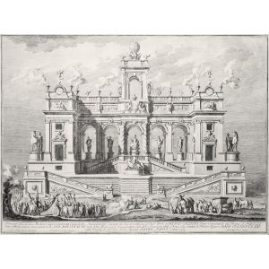 Campidoglio by Giuseppe Vasi - Old Master Artwork