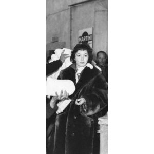 The Italian Actress Irene Cefaro