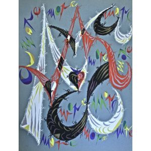Letter A by Rafael Alberti -  Contemporary Artwork