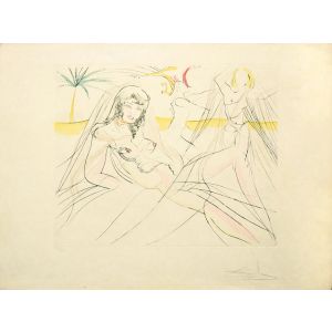 Mort de Cleopatre by Salvador Dalí - Modern Artwork