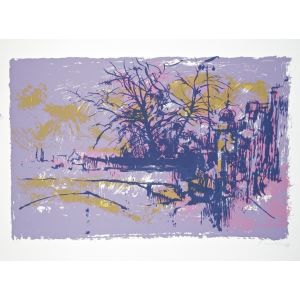 Violet Landscape