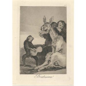 Francisco Goya, Brabisimo!, Los Caprichos, Plate 38, Los Caprichos, Etching and Aquatint, Old Master, Artwork