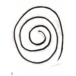 Never Ending Spiral by Jannis Kounellis - Contemporary Art
