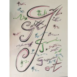 Letter G by Rafael Alberti - Contemporary Artwork