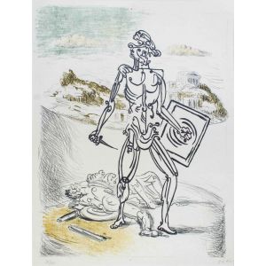 Le Gladiateur by Giorgio de Chirico - Surrealism