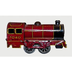 Wind up Locomotive Wells-Brimtoy 7040