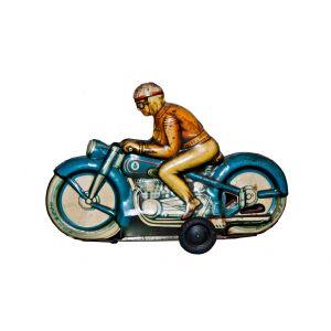 Friction Motorcyclist