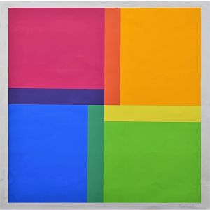  Geometric Composition byRichard Paul Lohse - Contemporary Artwork