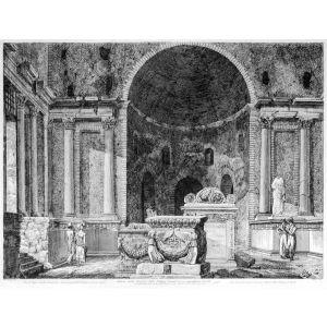 Interno della Basilica della Fortuna Prenestina