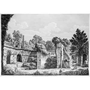 Avanzi dell'Anfiteatro creduto Marittimo in Villa Adriana