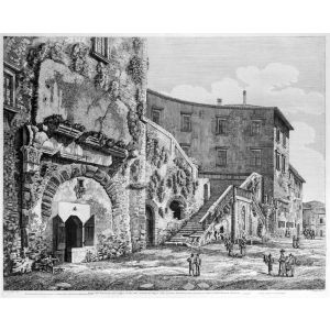 Veduta dell’Emiciclo (...) del Tempio della Fortuna Prenestina