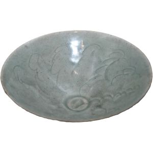 Little Circular Chinese Stoneware Bowl 