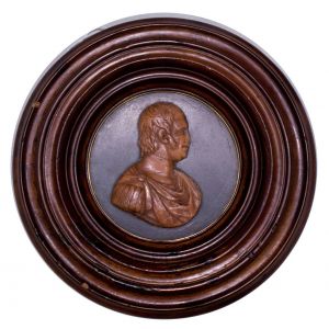 Bas Relief with Profile of Ferdinando IV Borbone