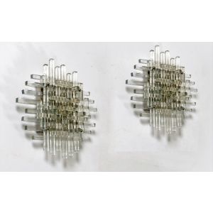 Poliarte, Murano, Lamp, Appliques, Vintage, Design, Murano Glass, Albano Poli