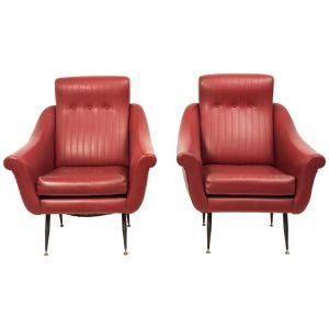 Vintage Pair of Armchairs