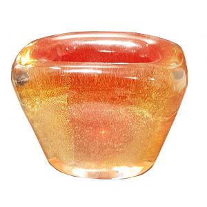 Orange Murano Vase by Carlo Scarpa - Decorative Object