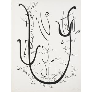 Letter Q by Rafael Alberti - Contemporary Artwork