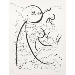 Letter R by Rafael Alberti - Contemporary Artwork