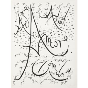Letter A by Rafael Alberti - Contemporary artwork
