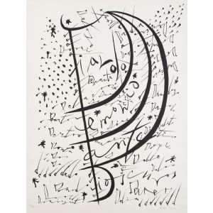 Letter D by Rafael Alberti - Contemporary Artwork