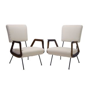 Pair Of Vintage Armchairs 