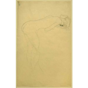 Nude of Woman Reclyned On the Back of a Chair on the Right