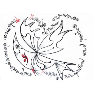 Homage To Federico García Lorca by Rafael Alberti - Contemporary Artwork