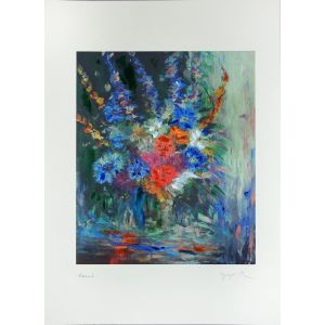 Spring Flowers by Martine Goeyens - Contemporary Artwork