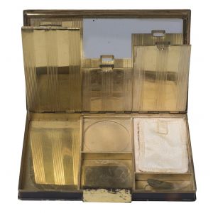 Gilded Bronze Clutch Purse