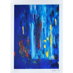 Blue Composition
